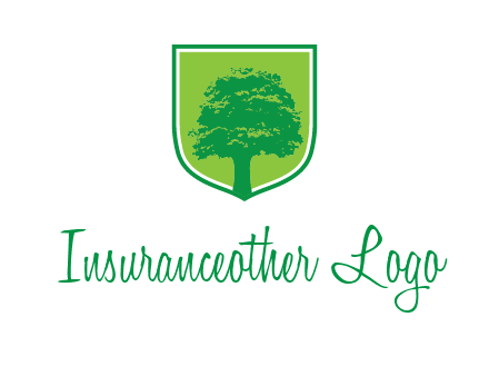 tree in colored shield logo