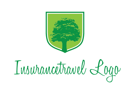 tree in colored shield logo