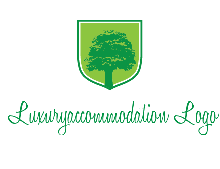 tree in colored shield logo