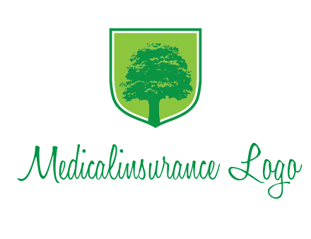 tree in colored shield logo