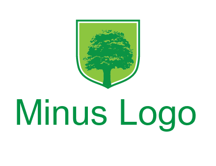 tree in colored shield logo