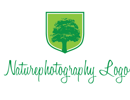 tree in colored shield logo