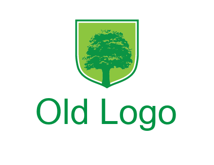 tree in colored shield logo