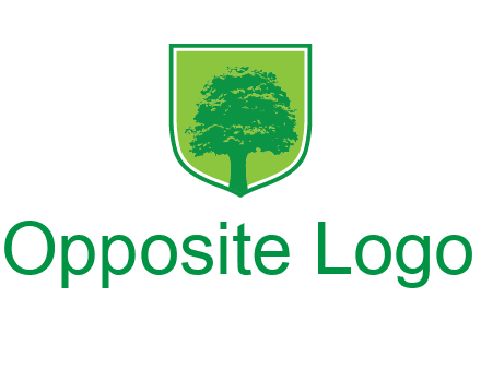tree in colored shield logo