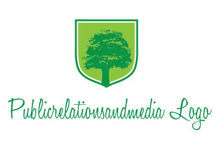 tree in colored shield logo