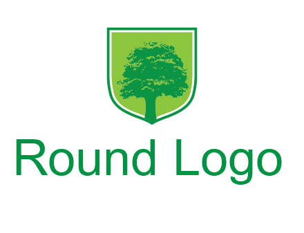 tree in colored shield logo