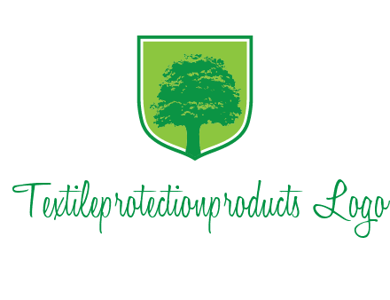 tree in colored shield logo