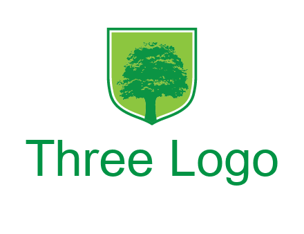 tree in colored shield logo