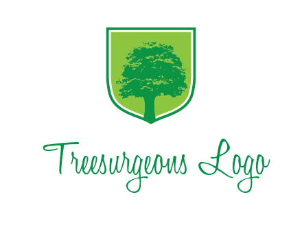 tree in colored shield logo