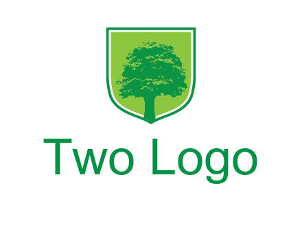 tree in colored shield logo