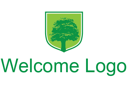 tree in colored shield logo