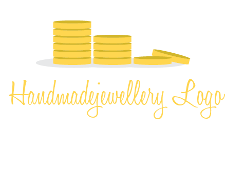 stacks of coins accounting logo