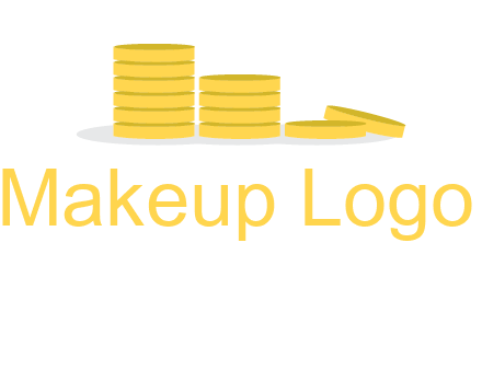stacks of coins accounting logo