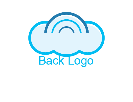 signals on cloud computing logo