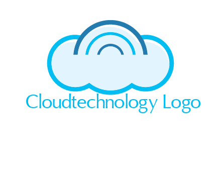 signals on cloud computing logo