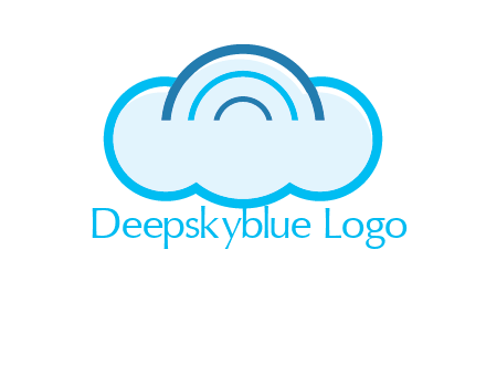 signals on cloud computing logo
