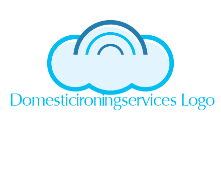 signals on cloud computing logo