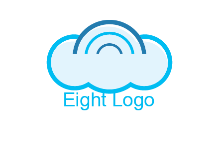 signals on cloud computing logo
