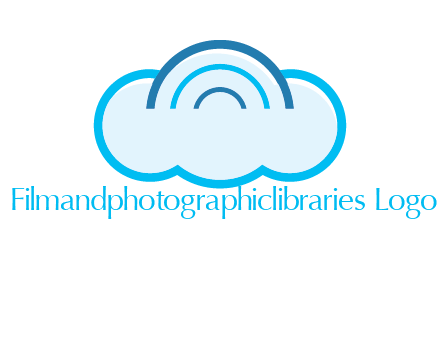 signals on cloud computing logo