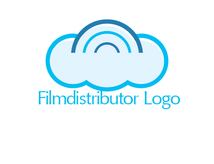 signals on cloud computing logo