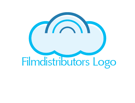 signals on cloud computing logo