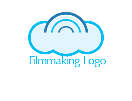 signals on cloud computing logo