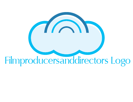 signals on cloud computing logo