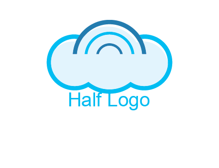 signals on cloud computing logo