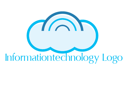 signals on cloud computing logo