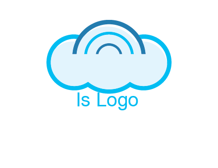 signals on cloud computing logo
