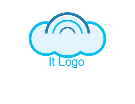 signals on cloud computing logo