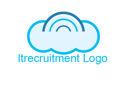 signals on cloud computing logo