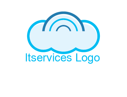 signals on cloud computing logo