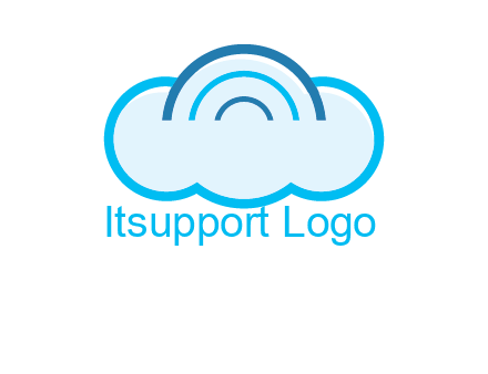 signals on cloud computing logo