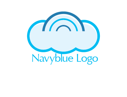 signals on cloud computing logo