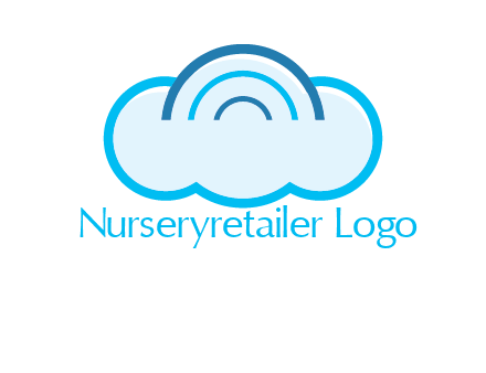 signals on cloud computing logo