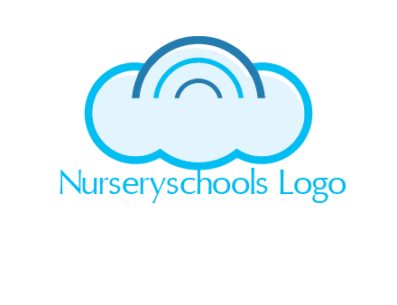 signals on cloud computing logo