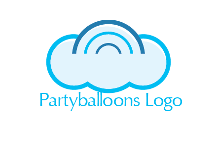 signals on cloud computing logo