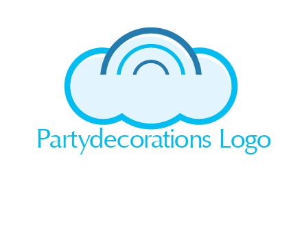 signals on cloud computing logo