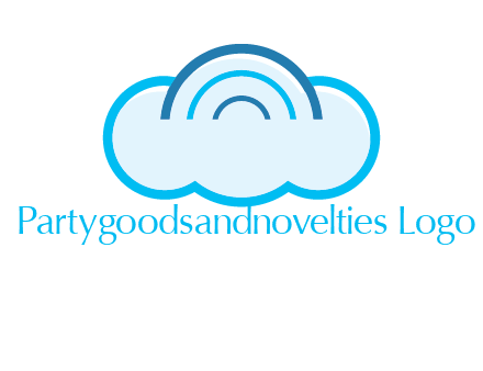 signals on cloud computing logo