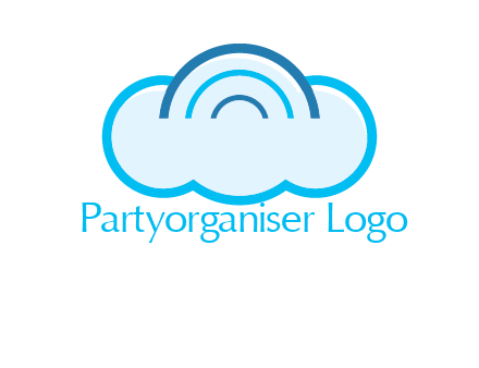 signals on cloud computing logo