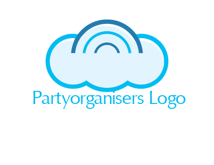 signals on cloud computing logo