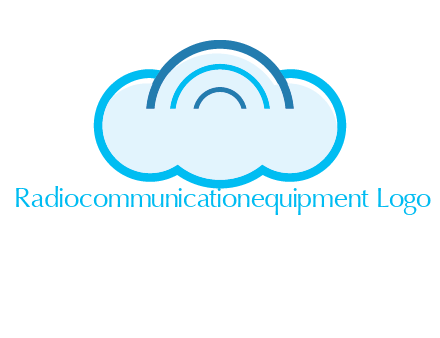 signals on cloud computing logo