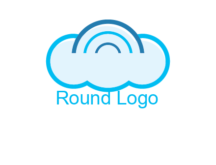 signals on cloud computing logo