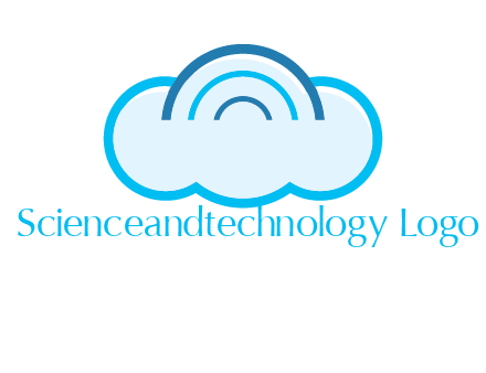 signals on cloud computing logo