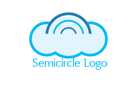 signals on cloud computing logo