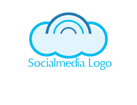 signals on cloud computing logo