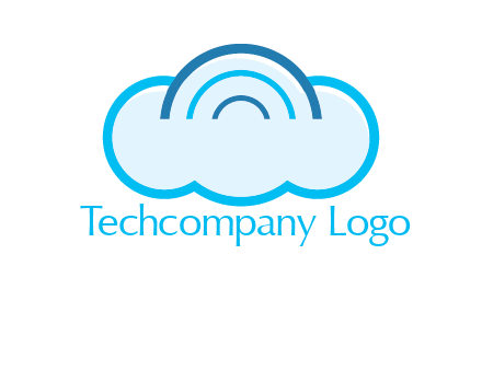 signals on cloud computing logo