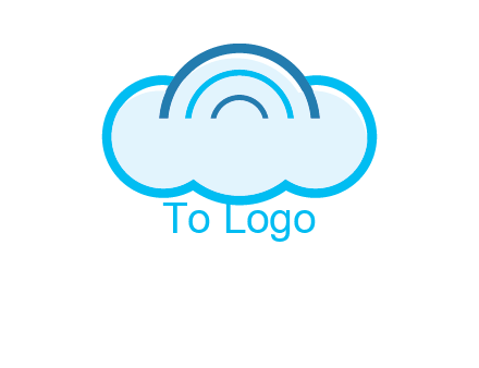 signals on cloud computing logo