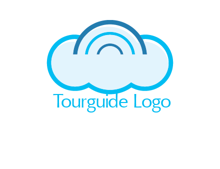 signals on cloud computing logo